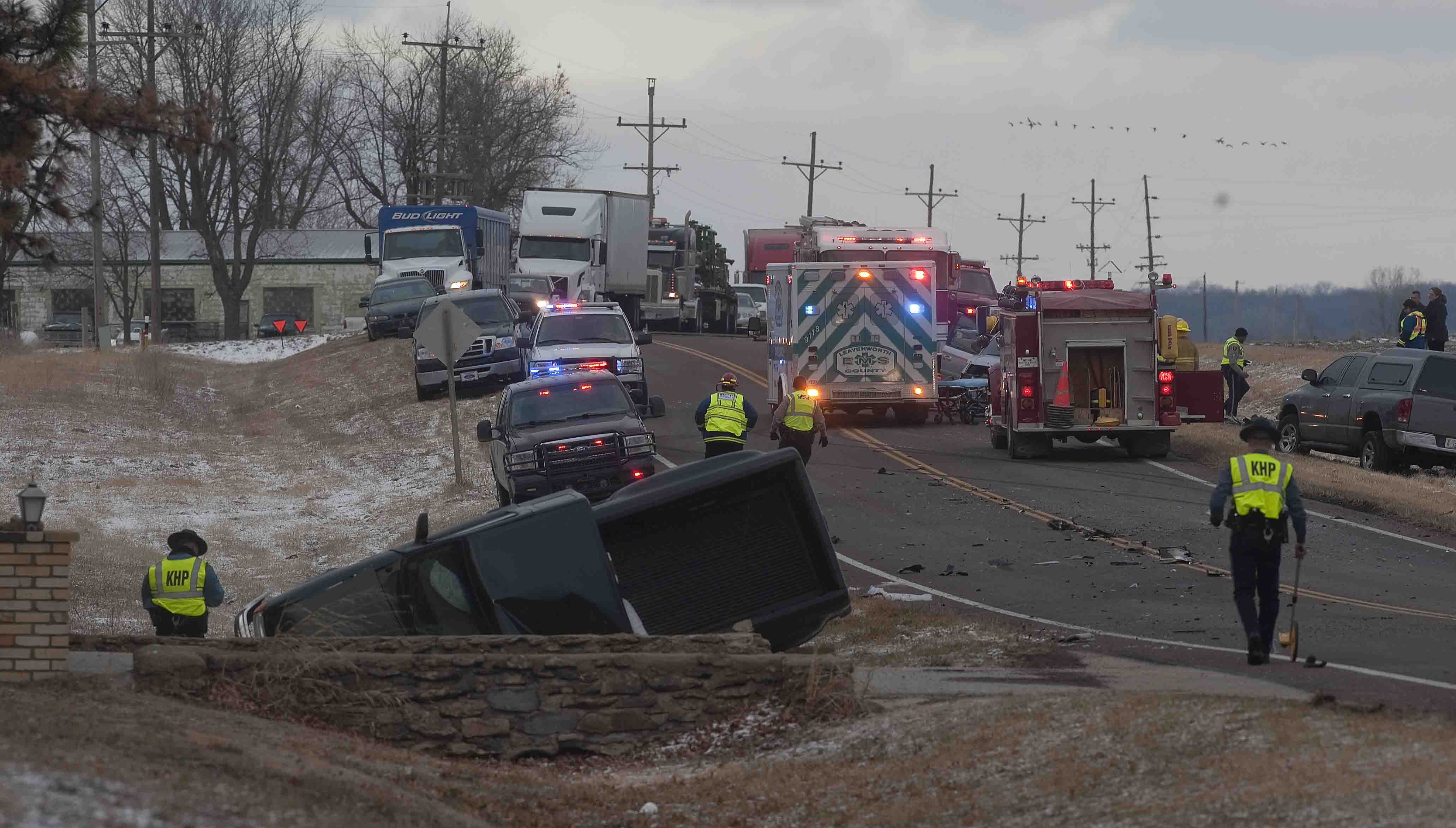 Basehor man dies in headon collision in southern Leavenworth County